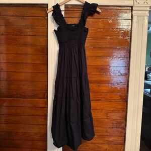 Quince Ruffle Sleeve Dress (Maxi)